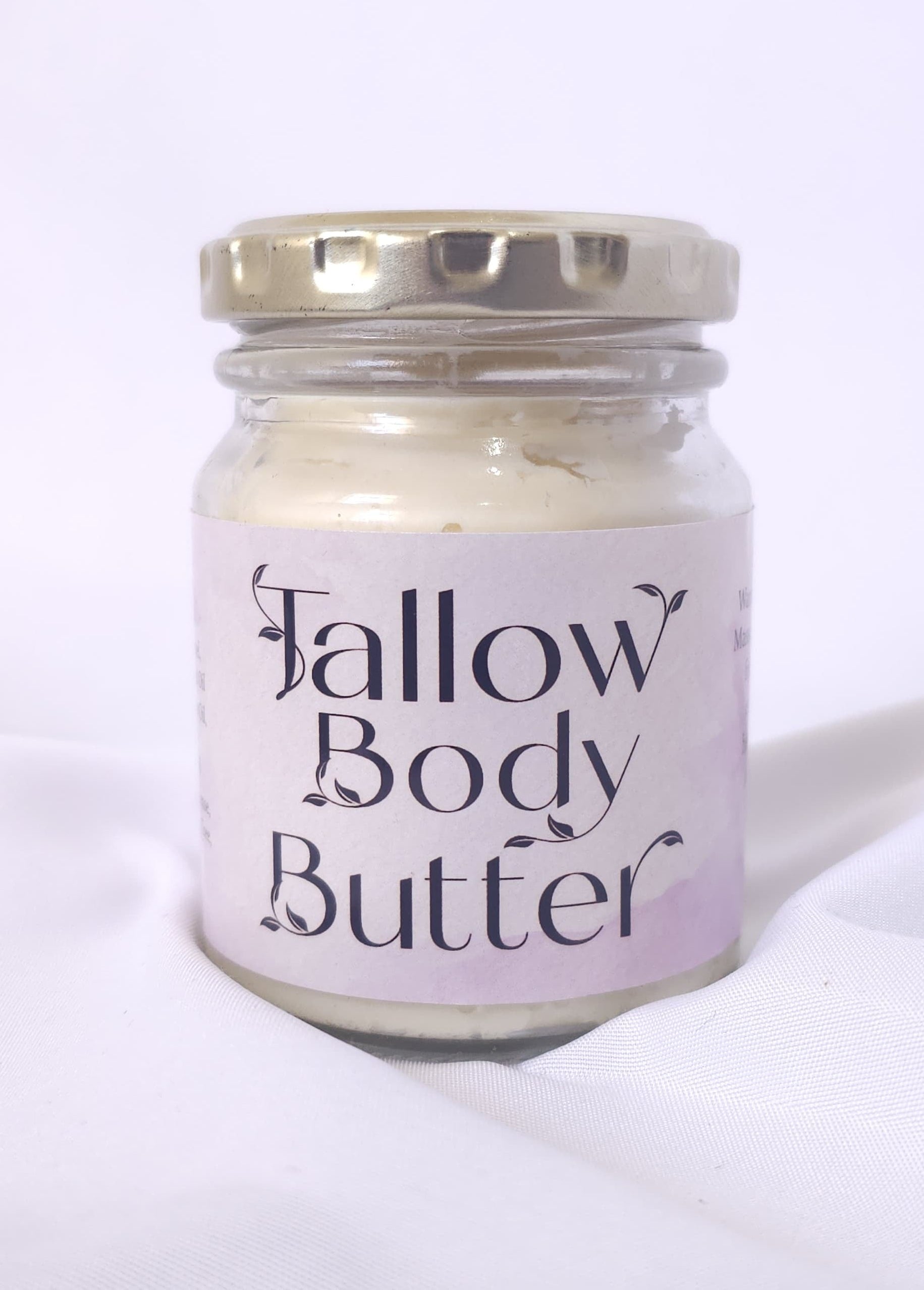 Jar of Fallow Body Butter on a white background